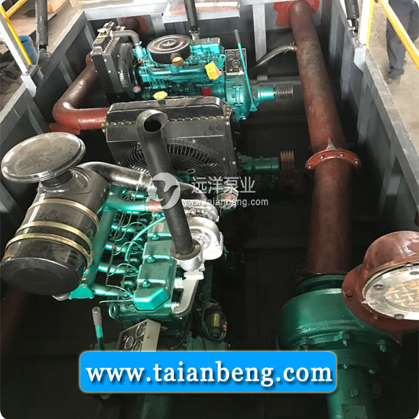 小型柴油机抽沙泵