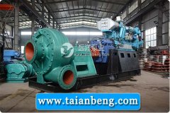 远洋牌400GN-50型清淤用大型抽沙泵发往浙江宁波