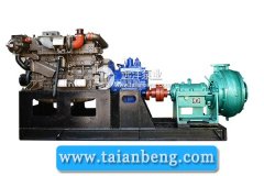 抽沙水泵发往老挝进行河道抽沙作业