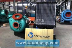 四寸抽沙泵发往云南昆明进行河道抽沙作业