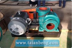 远洋牌可移动小型抽沙机发往湖南益阳