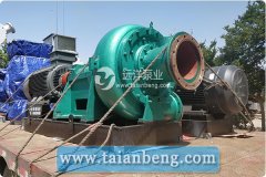 远洋牌抽砂浆泵发往江苏南通抽取建筑砂浆