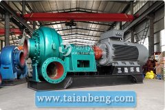 450PNS-35型抽沙泵发往江苏苏州进行远距离输送作业