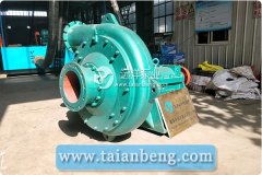 电机抽沙泵发往福建宁德进行沙土远距离抽沙输送作业